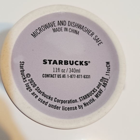 Starbucks 2020 Modern Abstract Christmas 11oz Replacement Mug - Picture 4 of 5